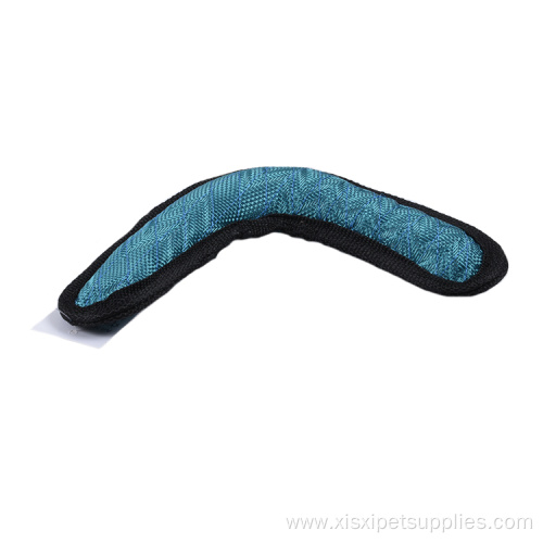 Plush Cotton Rope Dog Toy Boomerang Dog Toy